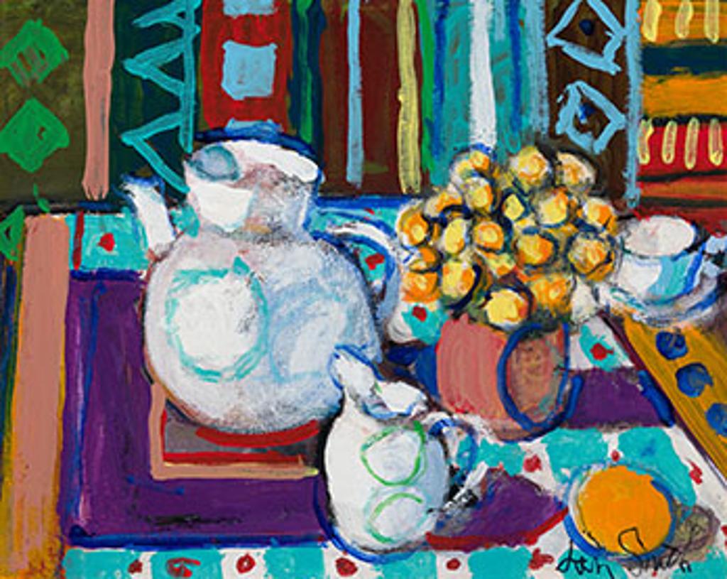 Jori (Marjorie) Smith (1907-2005) - Still Life with White Pitchers