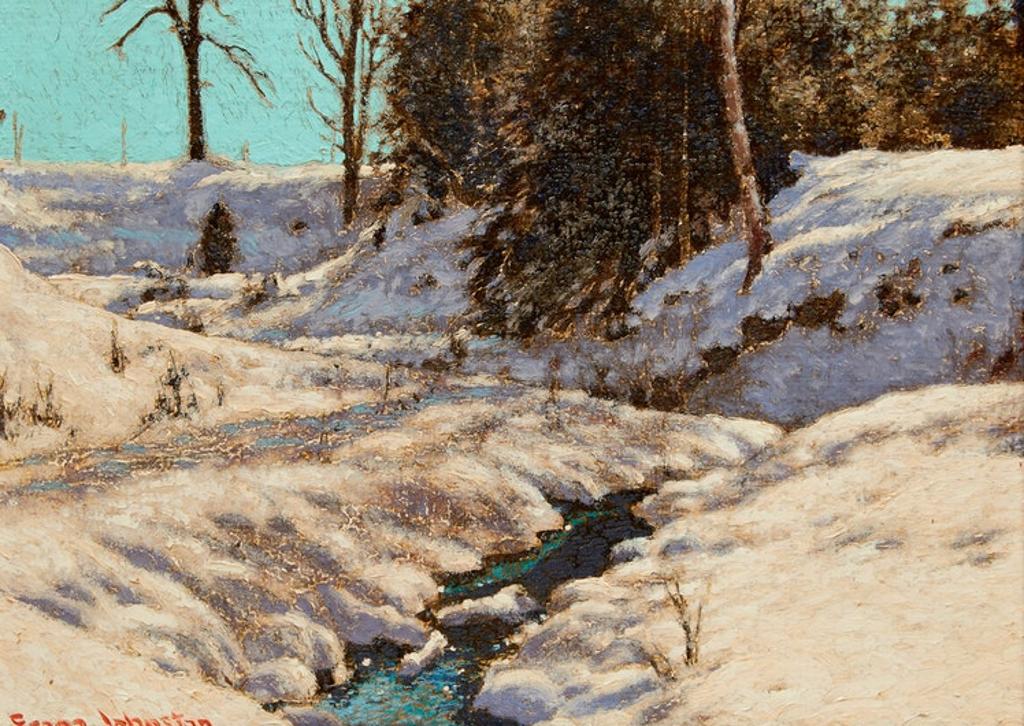 Frank (Franz) Hans Johnston (1888-1949) - The Valley Stream