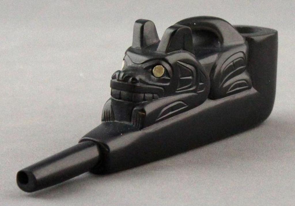 Glen Pollard (1957) - Haida Wolf (Pipe)