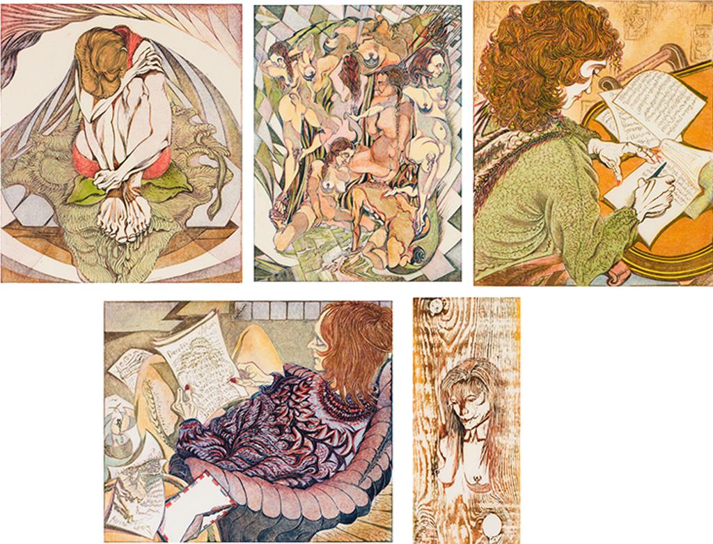 Richard Calver (1946-2021) - Set of 5 Linocuts