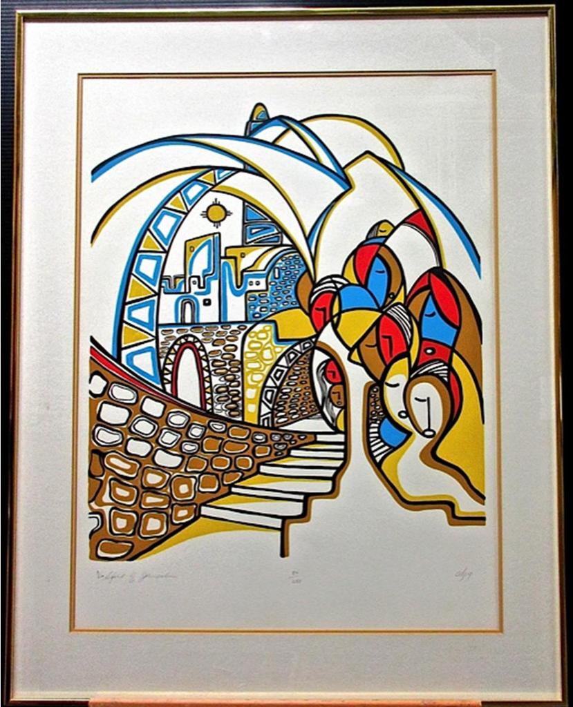 Daphne Odjig (1919-2016) - Spirit Of Jerusalem