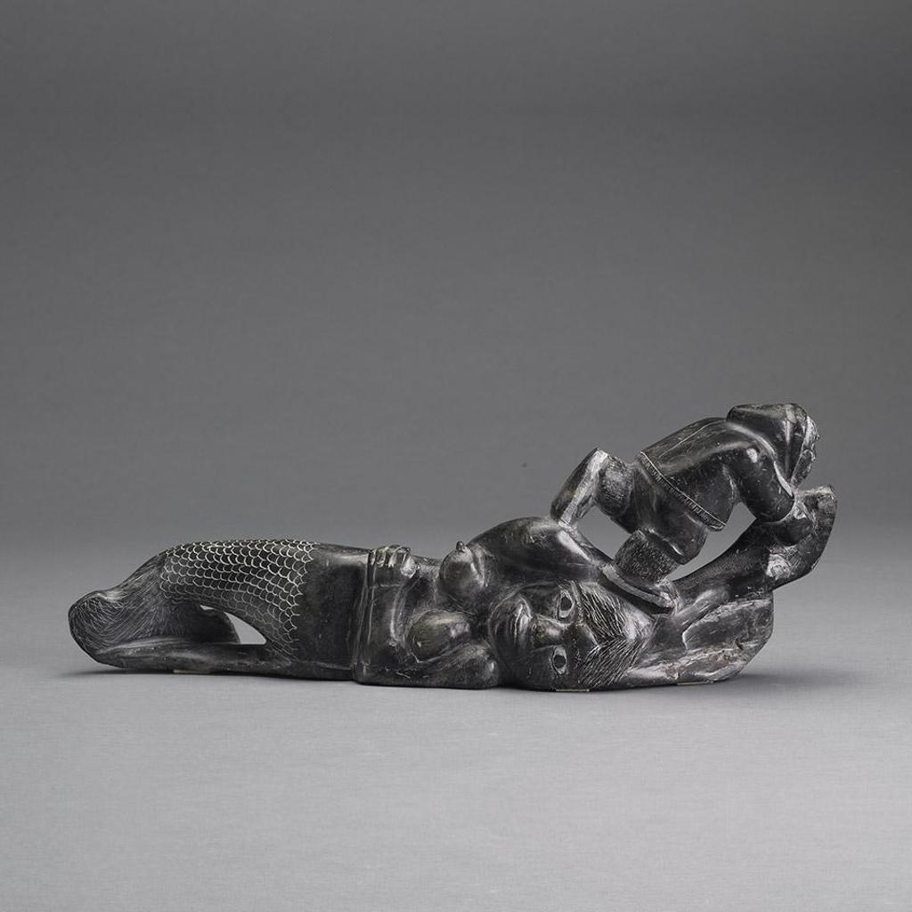 Davidialuk Alasua Amittu (1910-1976) - Sedna And Figure