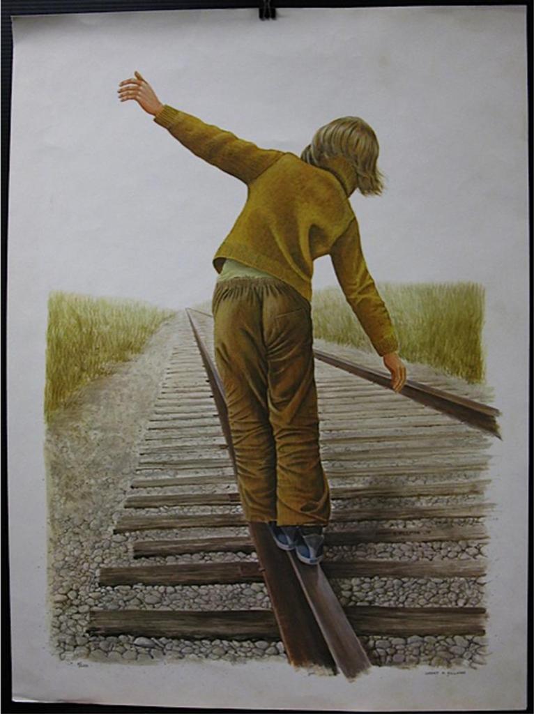 Grant Bourne Hillman (1935-2004) - Balancing Act