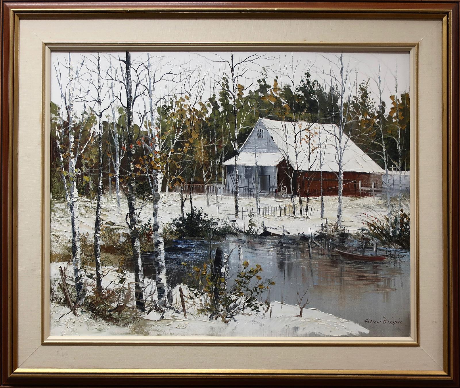 Gaston Petridis (1949) - Scene From Cedar Springs Rd., Burlington, Ont.