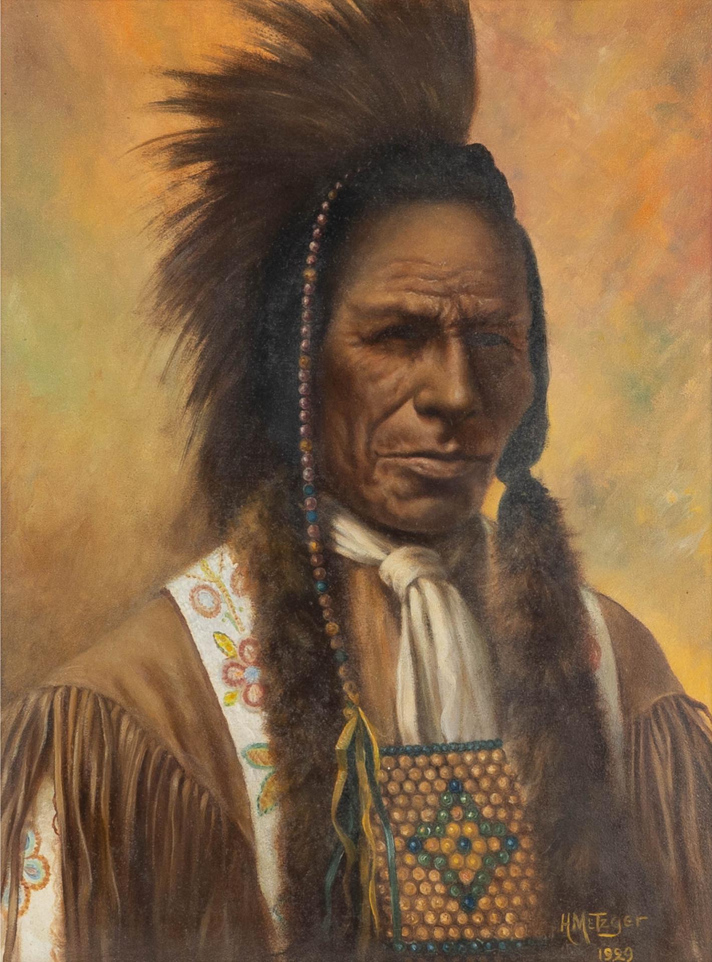 Father Henry Metzger (1877-1949) - Chief Kamaneeta Wapata