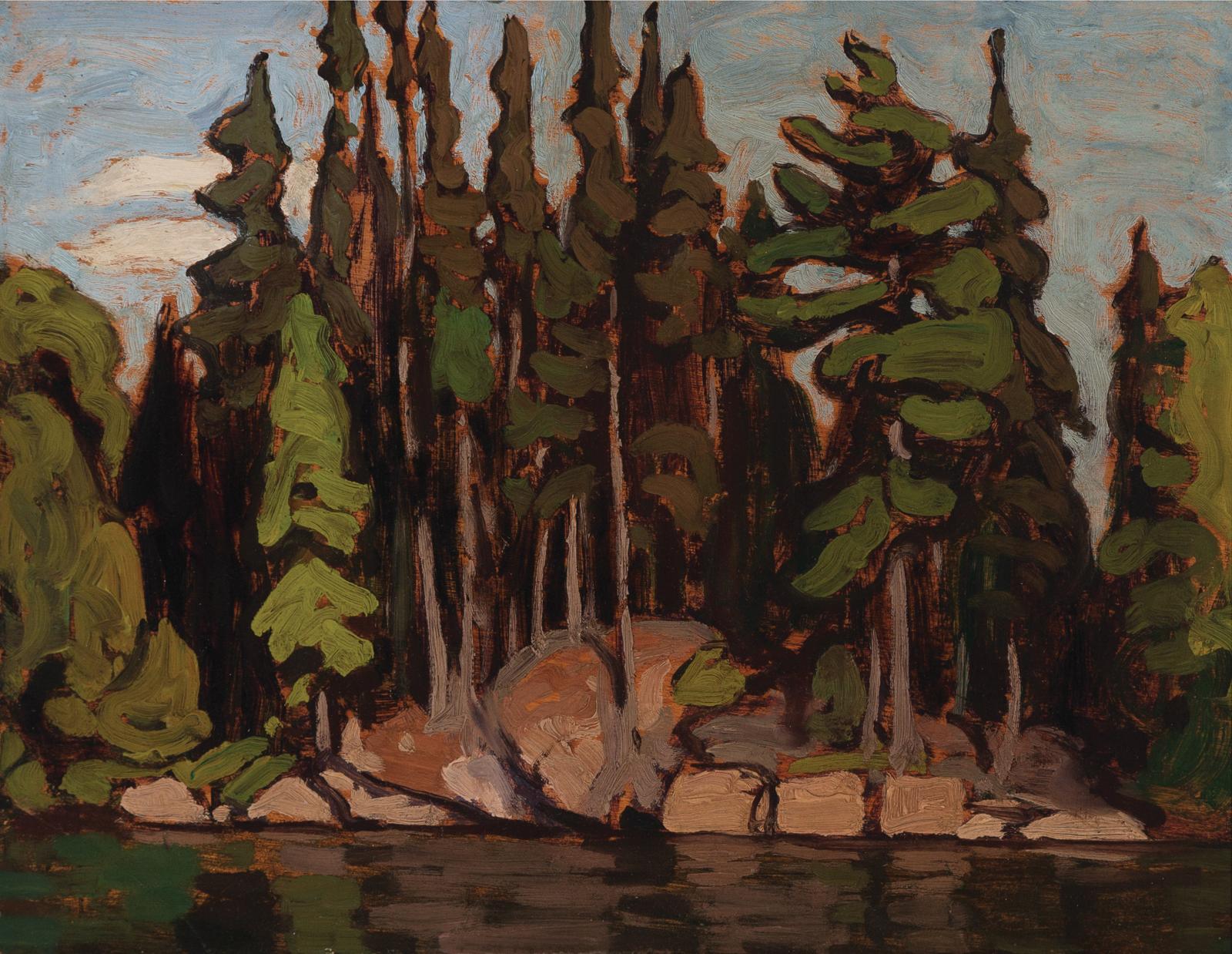 Lawren Stewart Harris (1885-1970) - Algoma Sketch