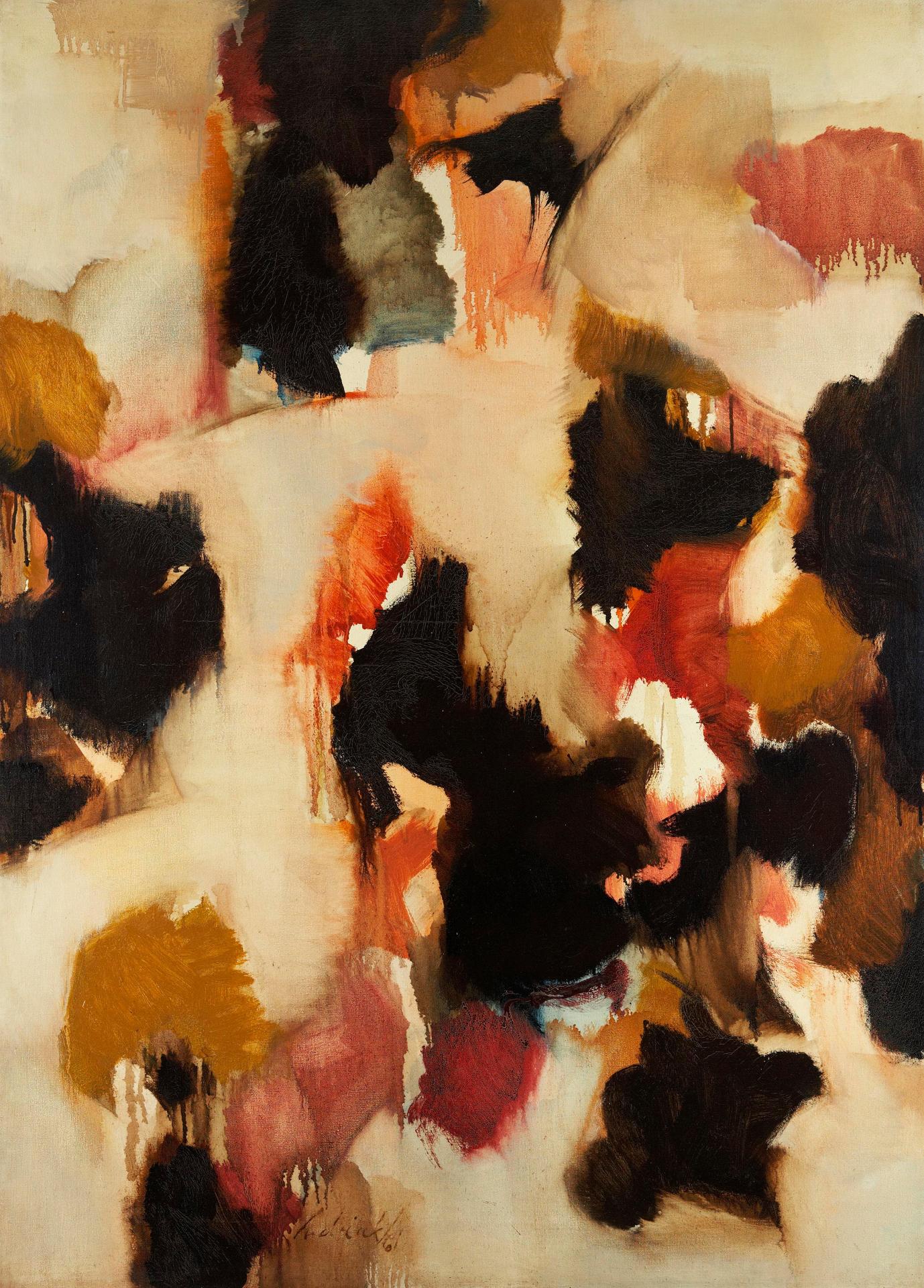 Robert Burns Hedrick (1930-2021) - Untitled Abstract