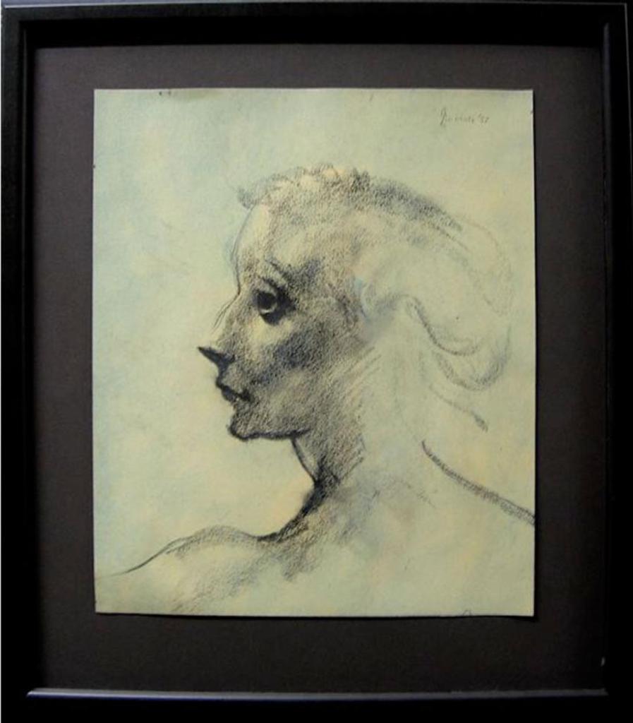 Jack Nichols (1921-2009) - Profile Of Wistful Woman