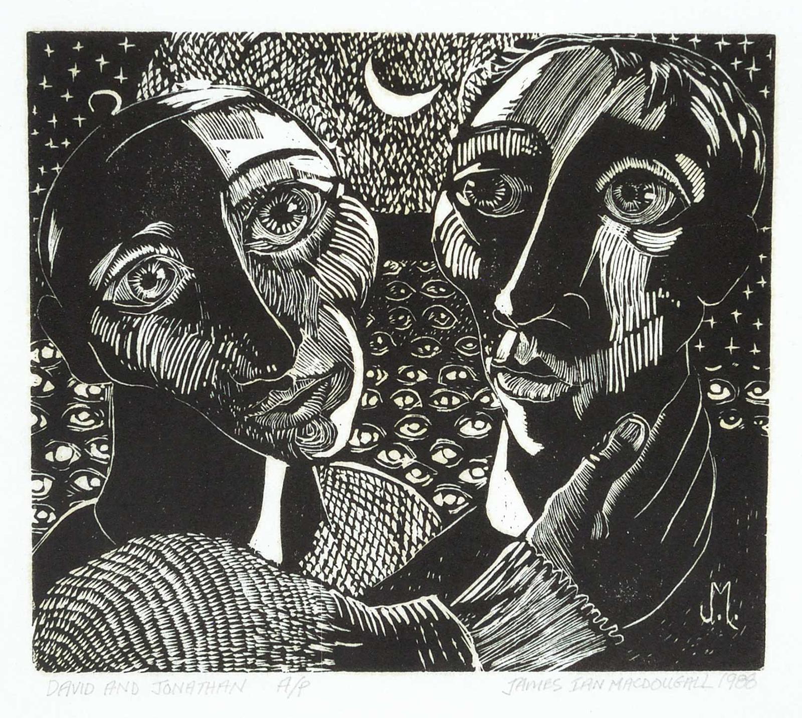 James Ian MacDougall (1936) - David and Jonathan #A/P