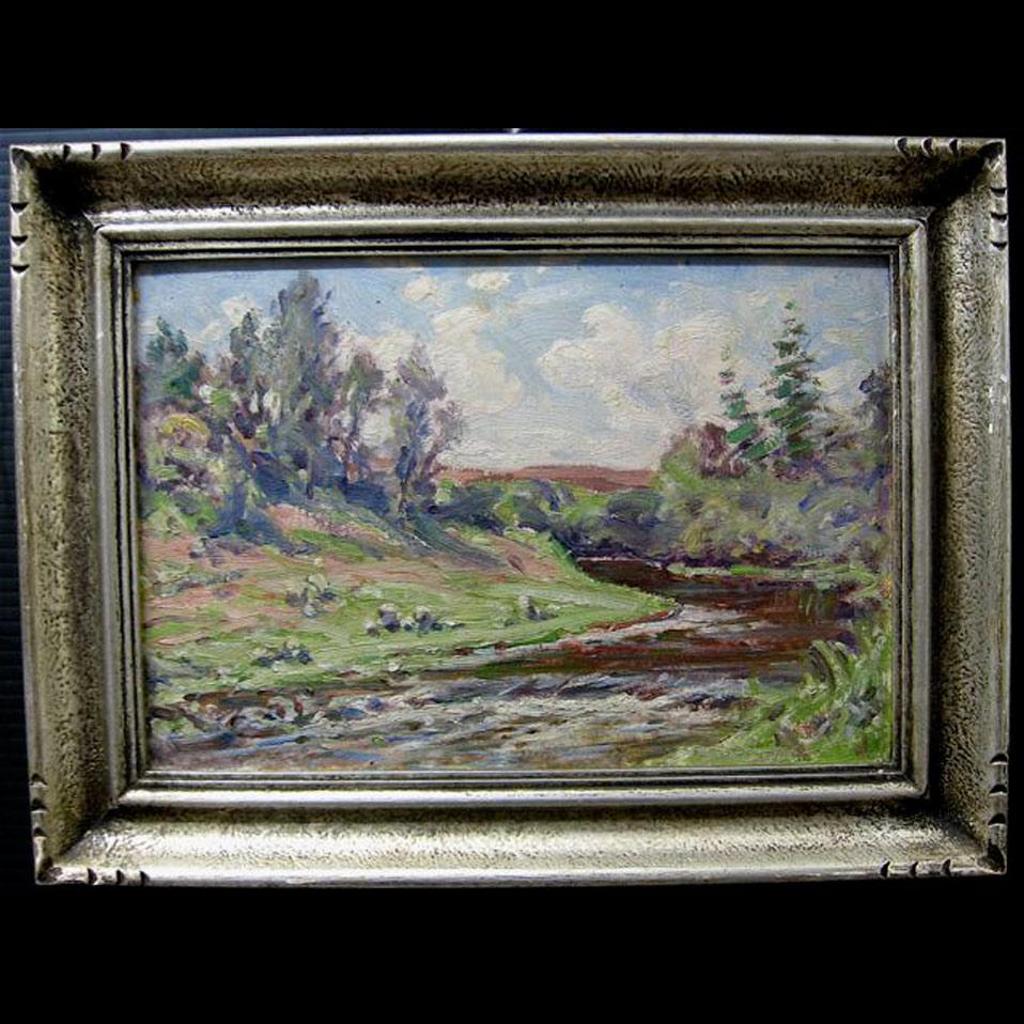 Hector Chalmers (1849-1943) - Souvenir Of The Whitadder River, Victoria Day