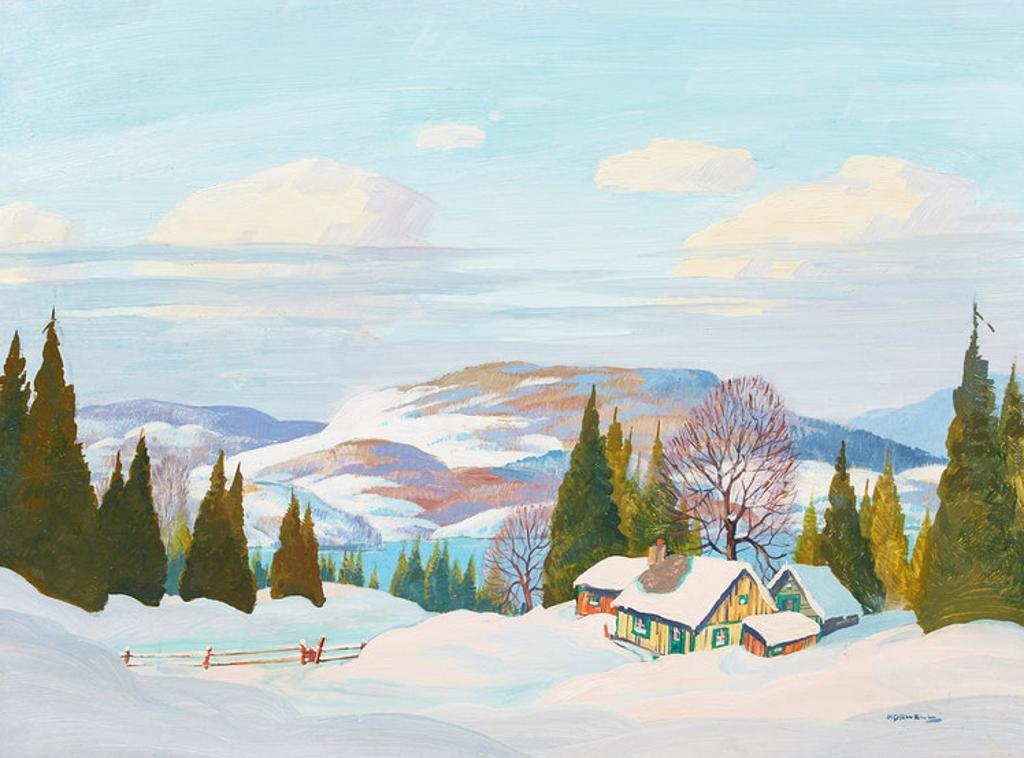 Graham Norble Norwell (1901-1967) - Winter Landscape