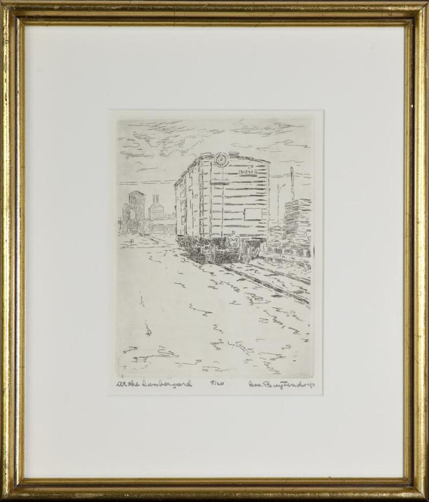 George A. Buytendorp (1923-2014) - At the Lumberyard
