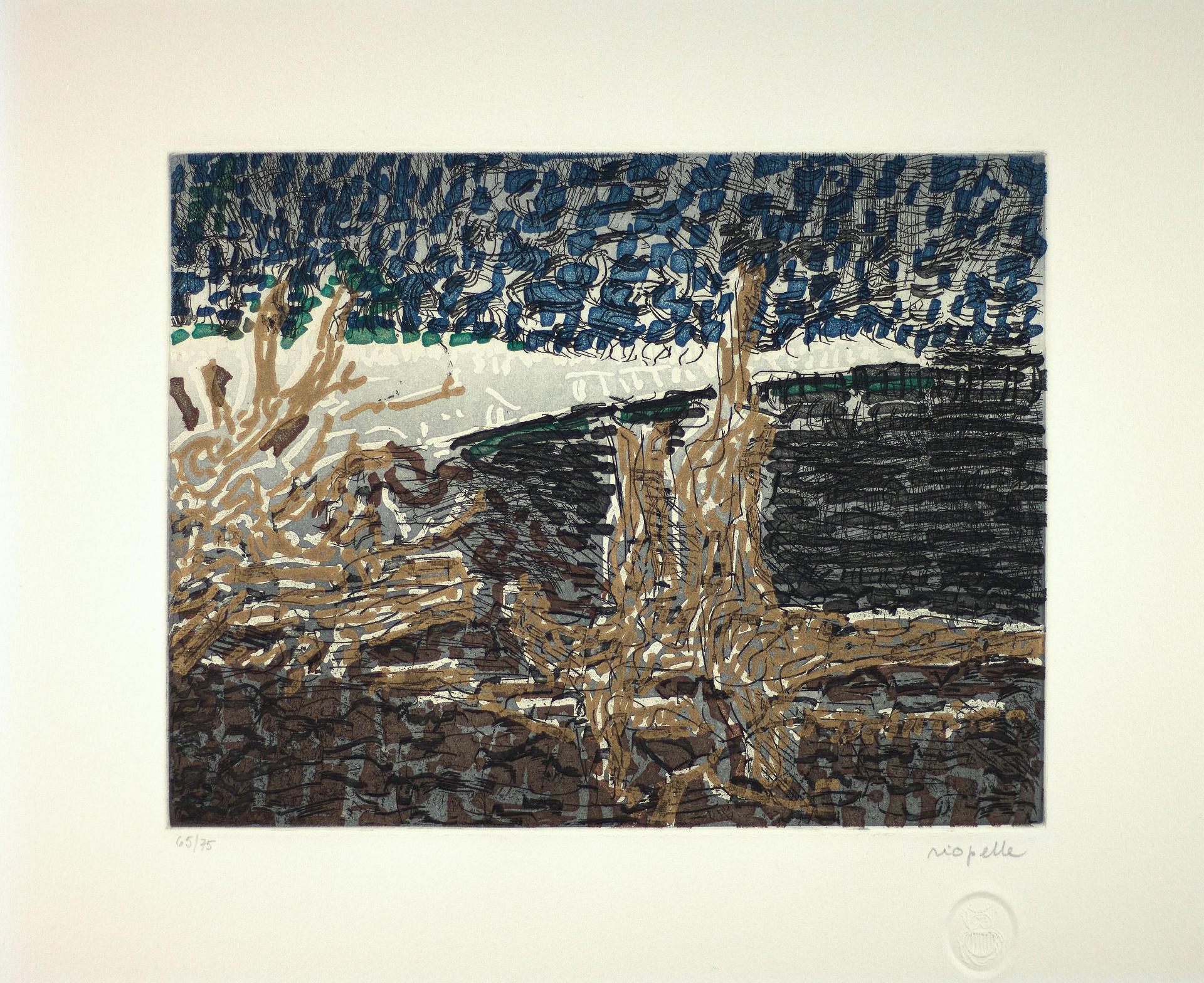 Jean-Paul Riopelle (1923-2002) - Anticosti n° 3, 1985