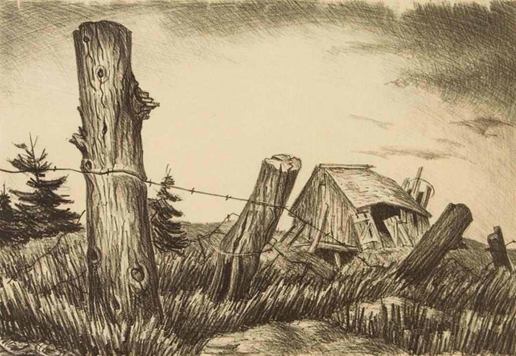 Frederick Hagan (1918-2003) - Deserted Farm