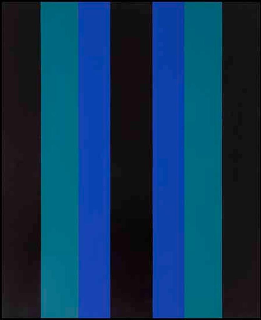 Guido Molinari (1933-2004) - Parallèles bleues