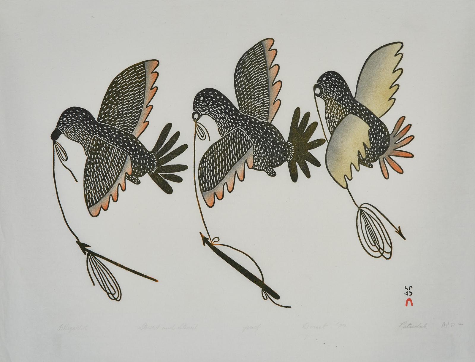 Pitseolak Ashoona (1904-1983) - Tilligaktut