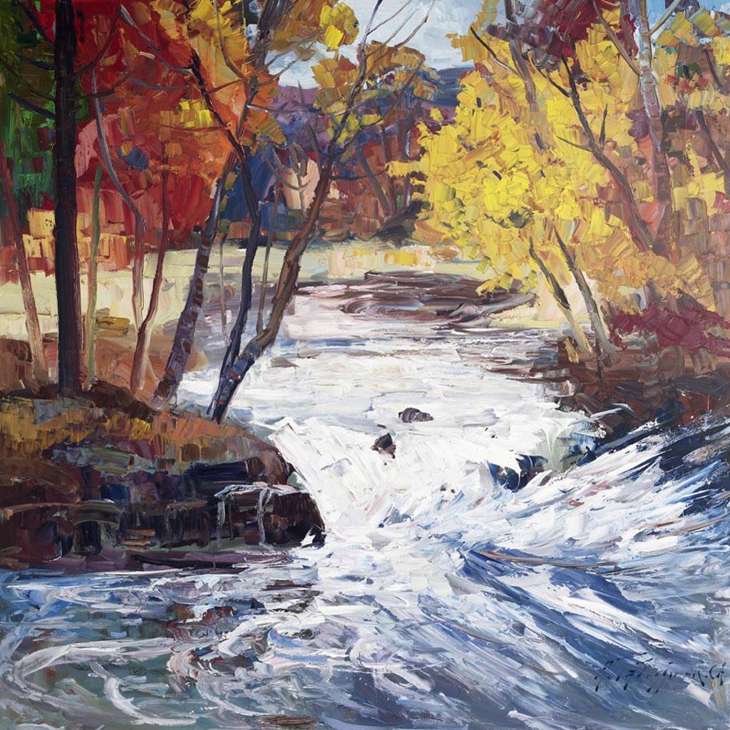 Armand Tatossian (1948-2012) - Waterfalls - Doncaster