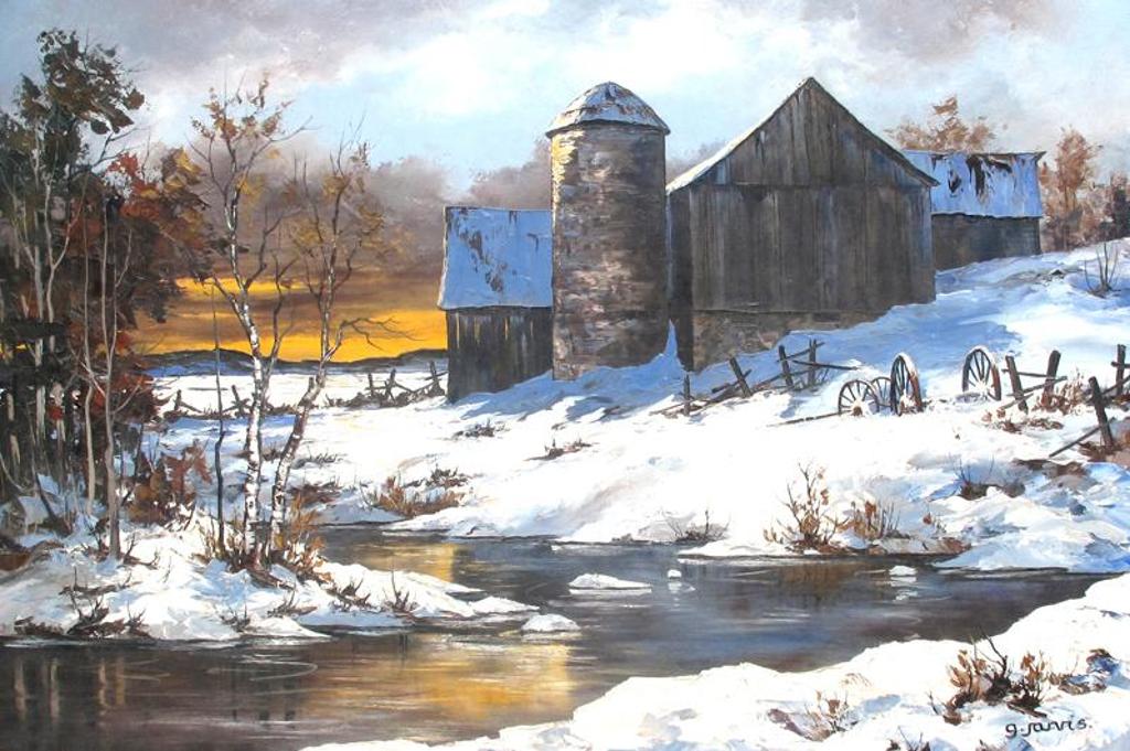 Georgia Jarvis (1944-1990) - Rustic Barn