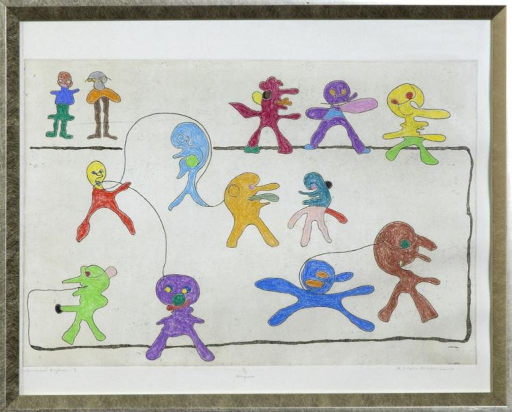 Ann Leger Anderson (1936-2006) - Whimsical Figures I