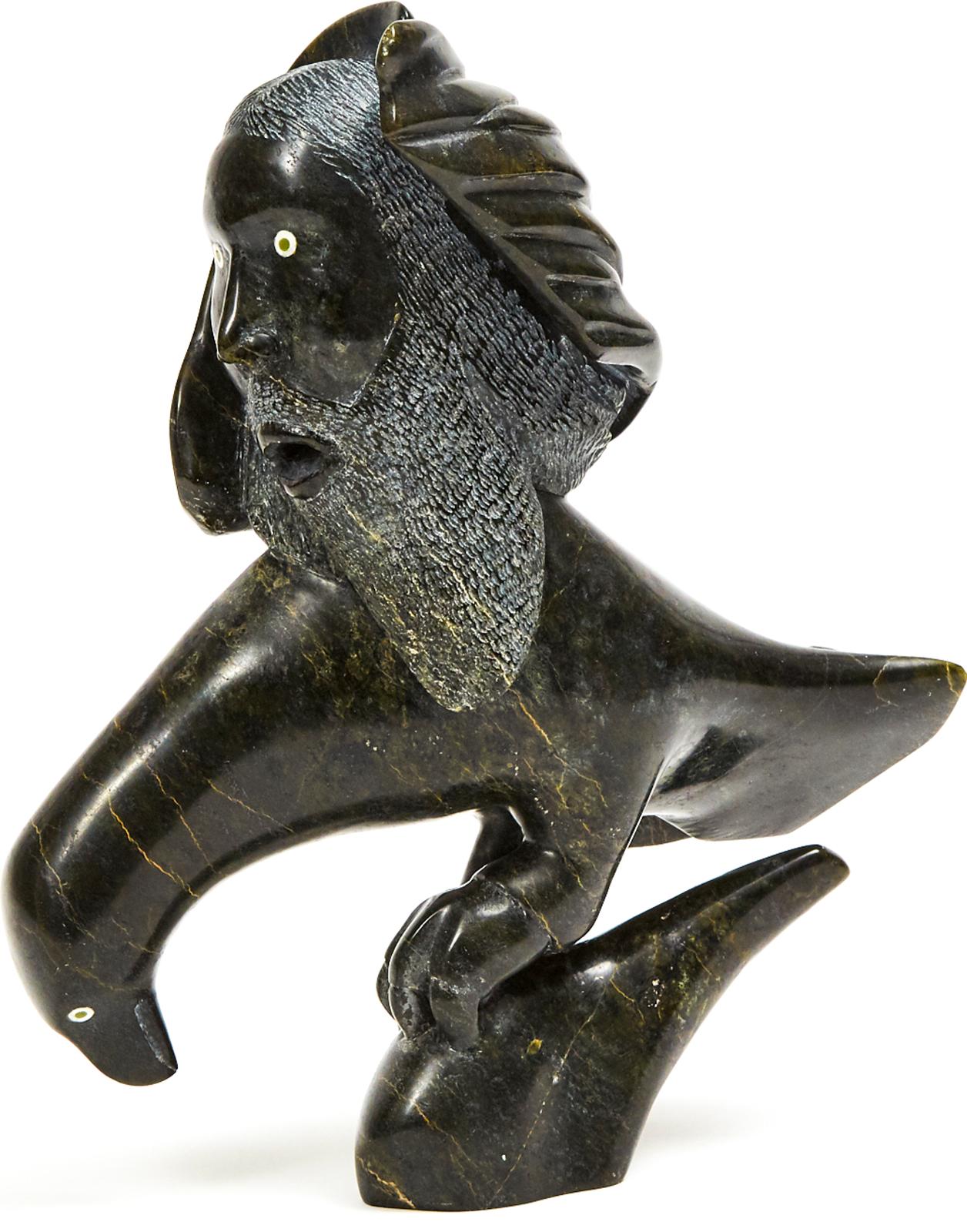 Adamie Ashevak (1959) - Shaman Bird Transformation