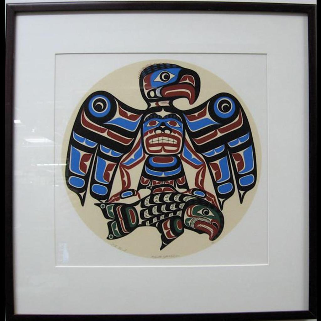 E.A. Hunt - Kwagiulth Eagle & Salmon