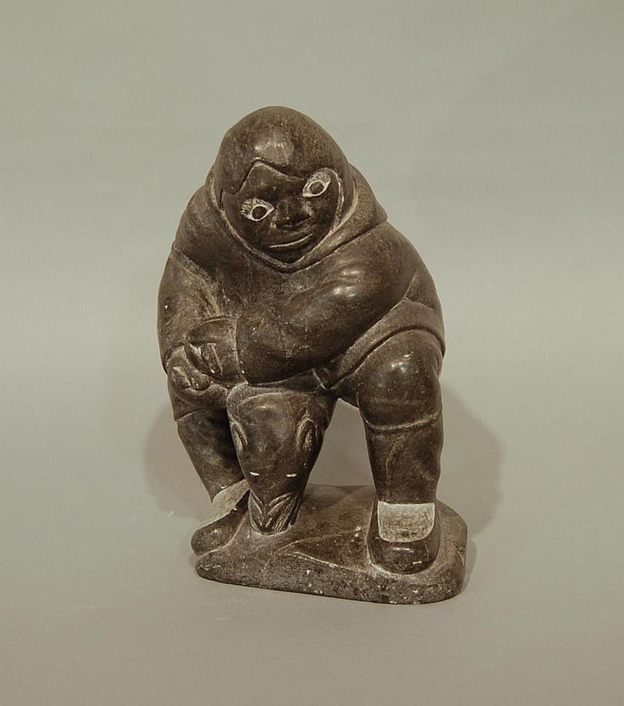 Daniel Nulukie (1943) - Povungnituk a soapstone