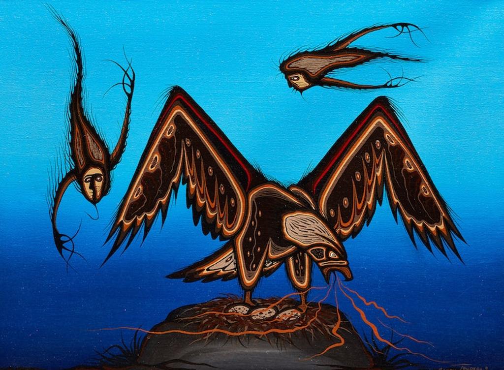 Randy C. Trudeau (1965-2013) - Eagle and Spirits