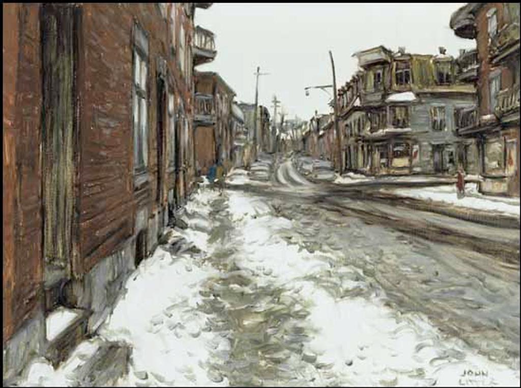 John Geoffrey Caruthers Little (1928-2024) - Rue St-Philippe (coin Langevin), St-Henri, Montréal