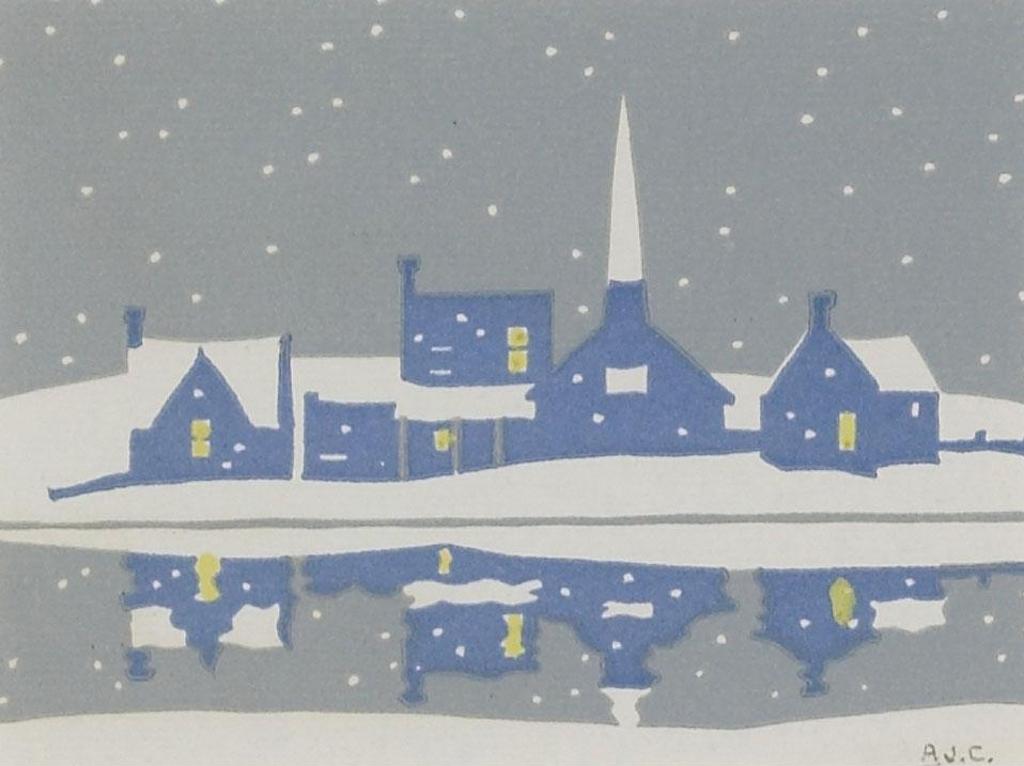 Alfred Joseph (A.J.) Casson (1898-1992) - Falling Snow