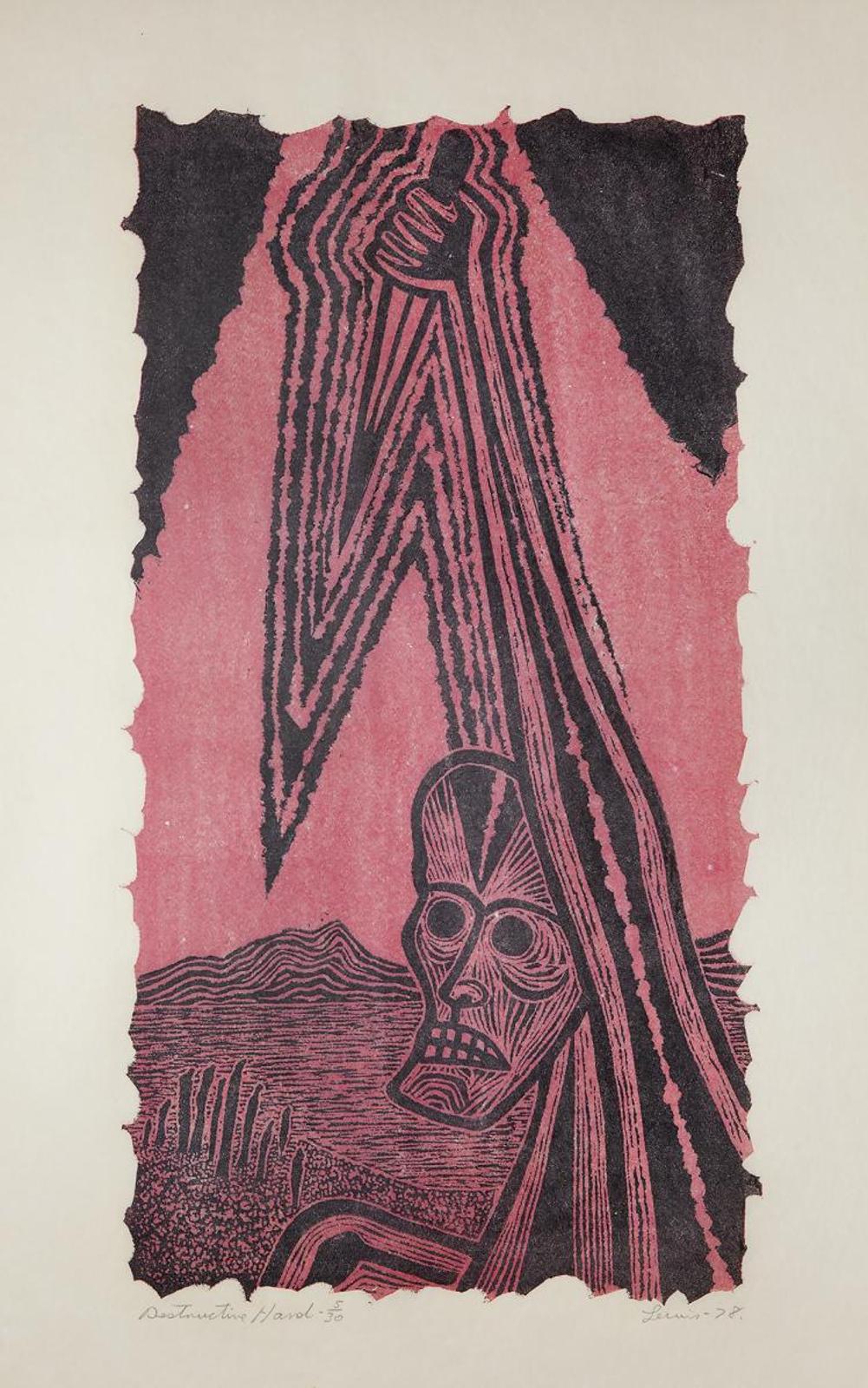 Stanley Lewis (1930-2006) - Destructive Hand