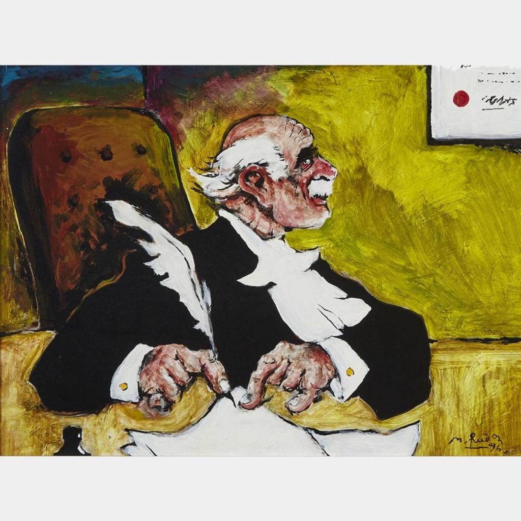 Normand Hudon (1929-1997) - Le Juge