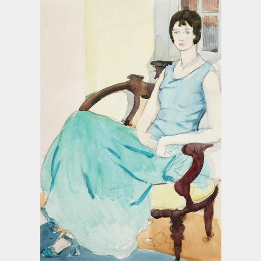 Randolph Stanley Hewton (1888-1960) - Portrait Study
