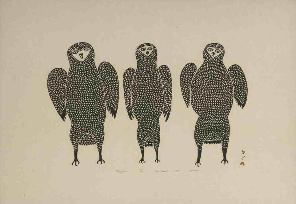 Jamasie Teevee (1910-1985) - Stonecut