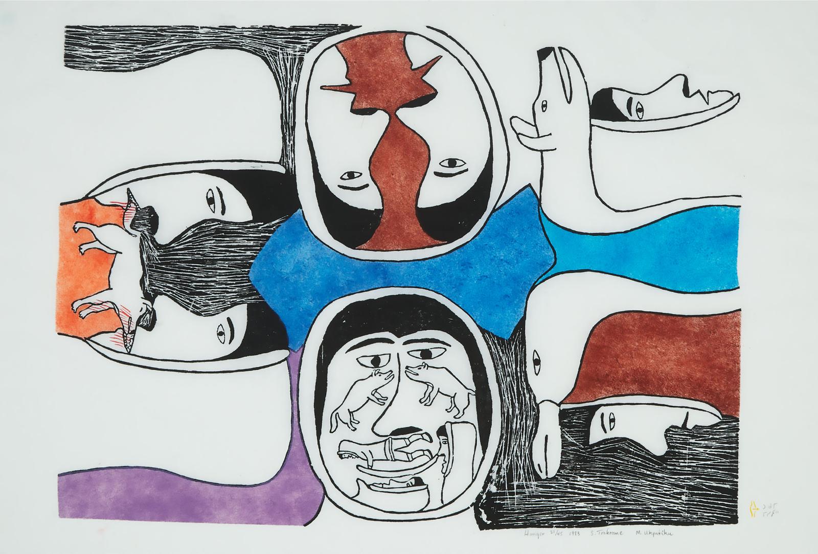 Simon Tookoome (1934-2010) - Hunger