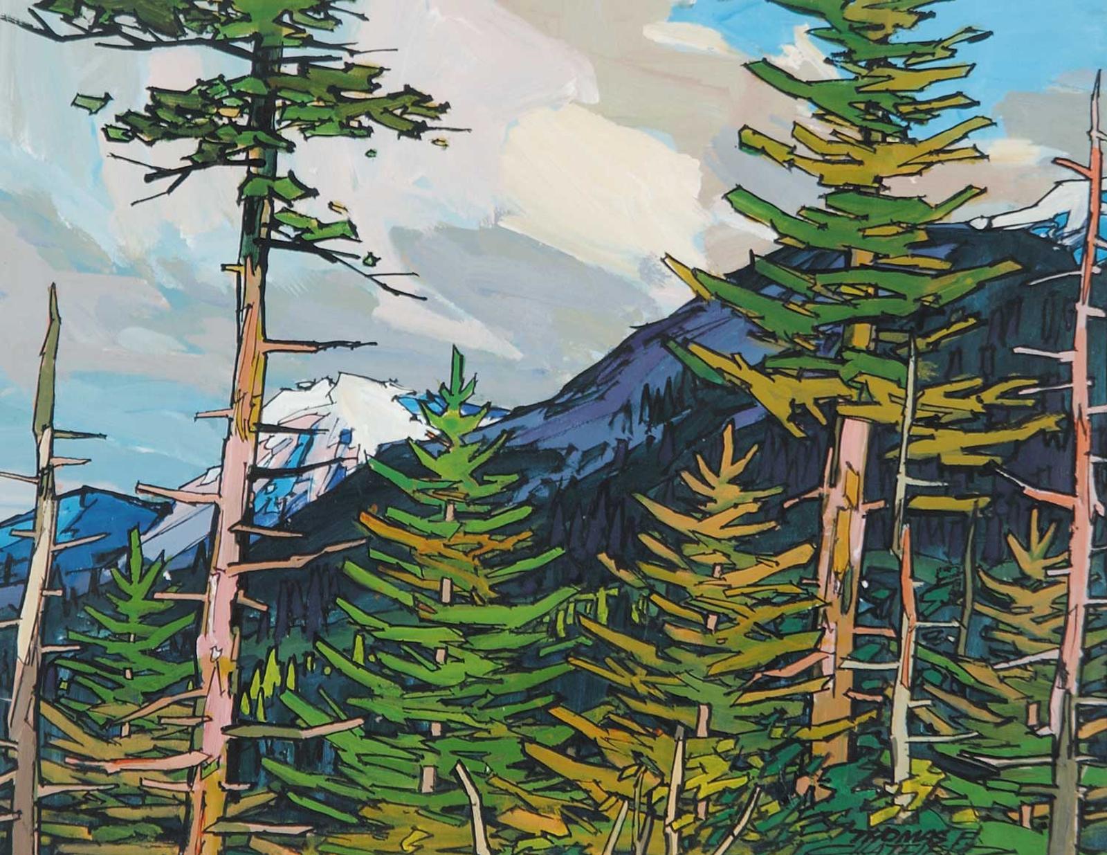 Thomas Frederick Haig Chatfield (1921-1999) - Strong Sun, Jasper, Alberta