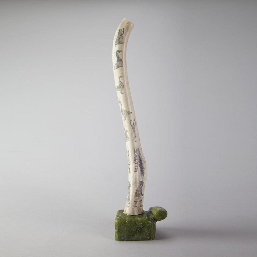 Davidee Itulu (1929-2006) - Etched Antler