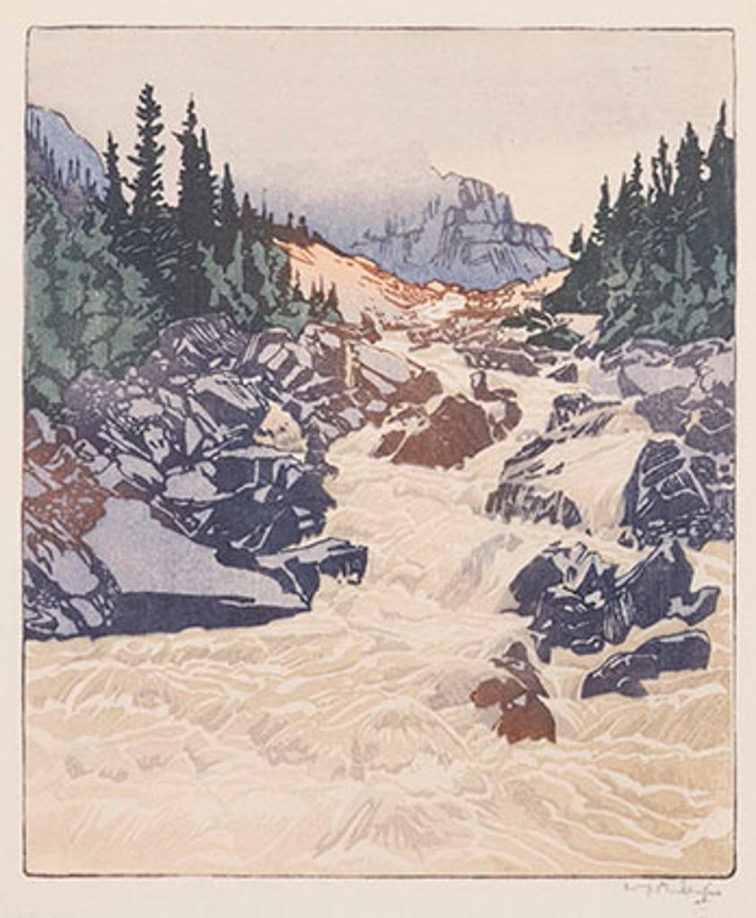 Walter Joseph (W.J.) Phillips (1884-1963) - Above Lake Louise