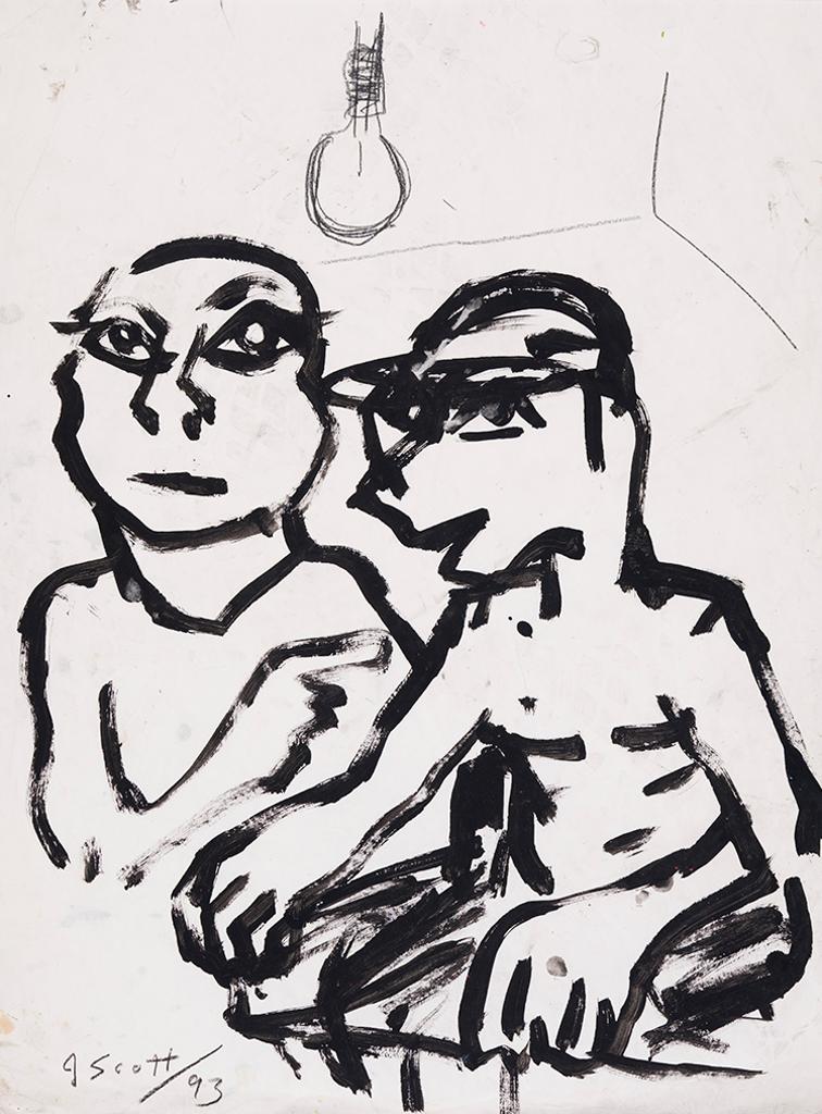 John Tarrell Scott (1950-2007) - Two Figures