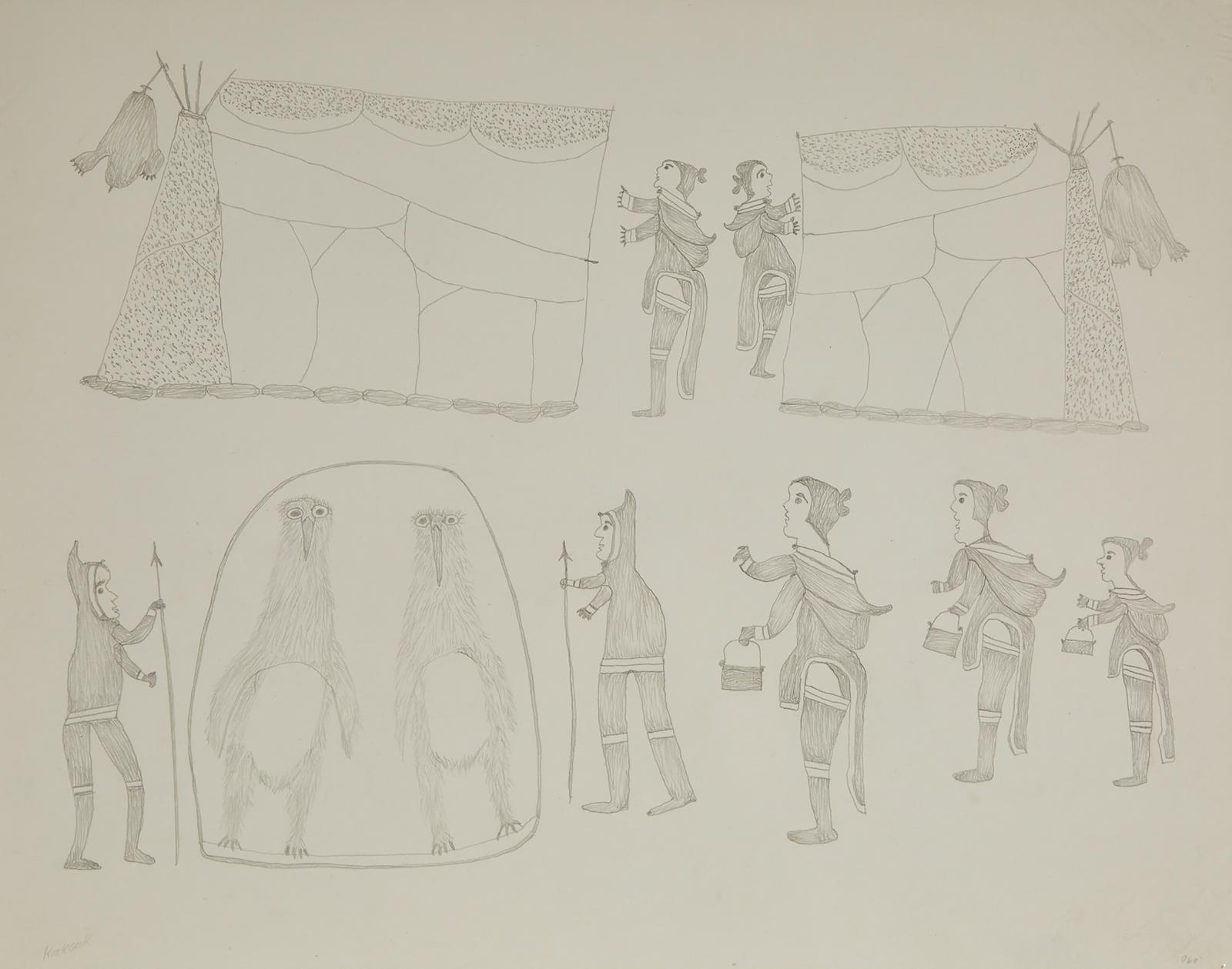 Kiakshuk (1886-1966) - Untitled