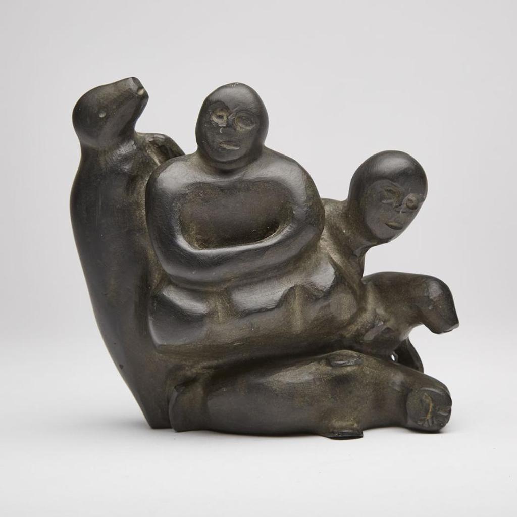Tuna Iquliq (1935-2015) - Seals And Humans