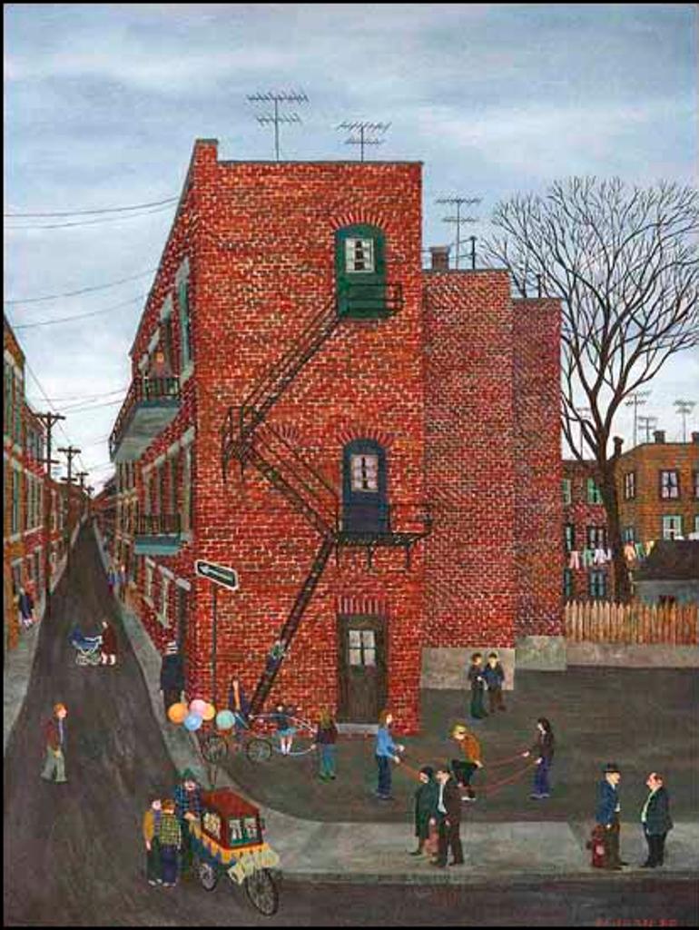 Michael Behnan (1947-1982) - Street Scene (02213/2013-1399)