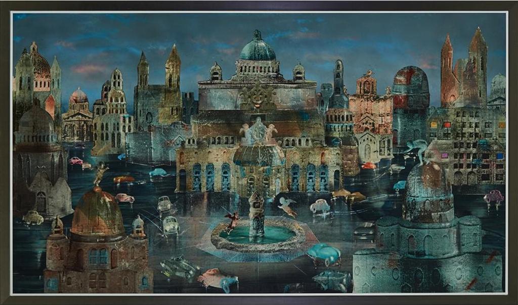 Louis de Niverville (1933-2019) - Rome Was Built In A Day, 1983