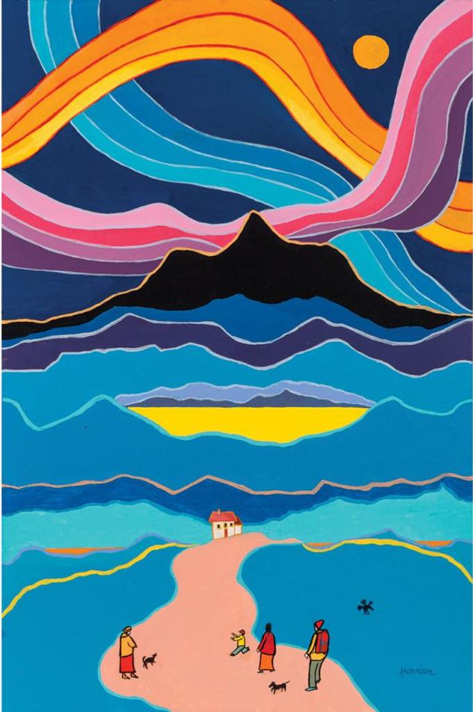 Ted Harrison (1926-2015) - The Lonely House