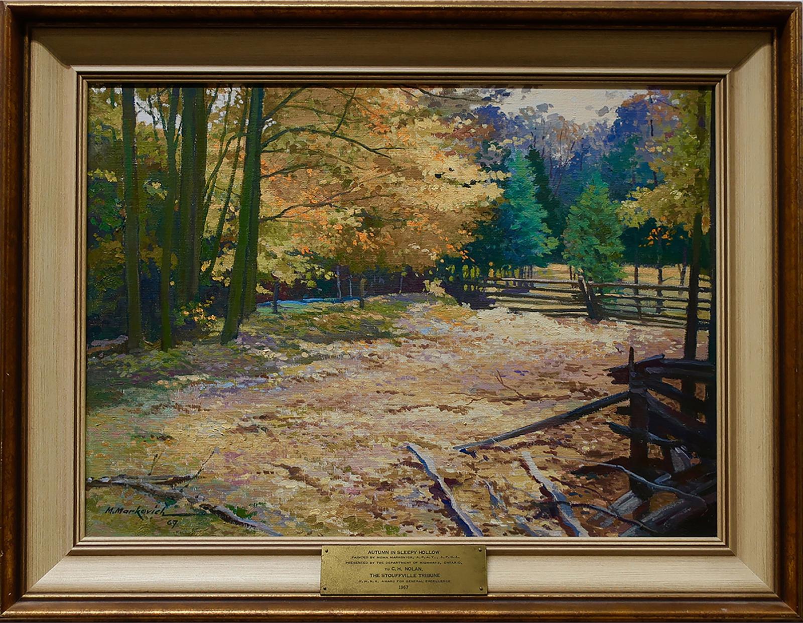 Moma Markovich (1902-1977) - Autumn In Sleepy Hollow