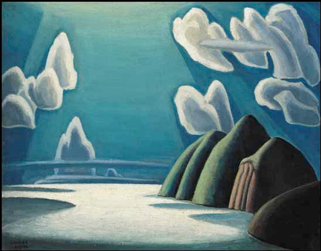 Lawren Stewart Harris (1885-1970) - Arctic Sketch IX