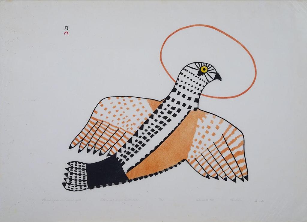 Pudlo Pudlat (1916-1992) - Ptarmigan In Sunlight