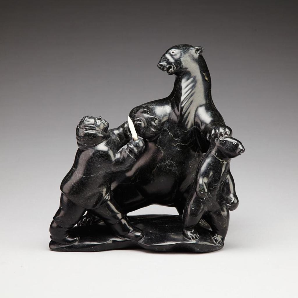 Joanasie Jack Ittukallak (1949) - Bear Hunting Scene