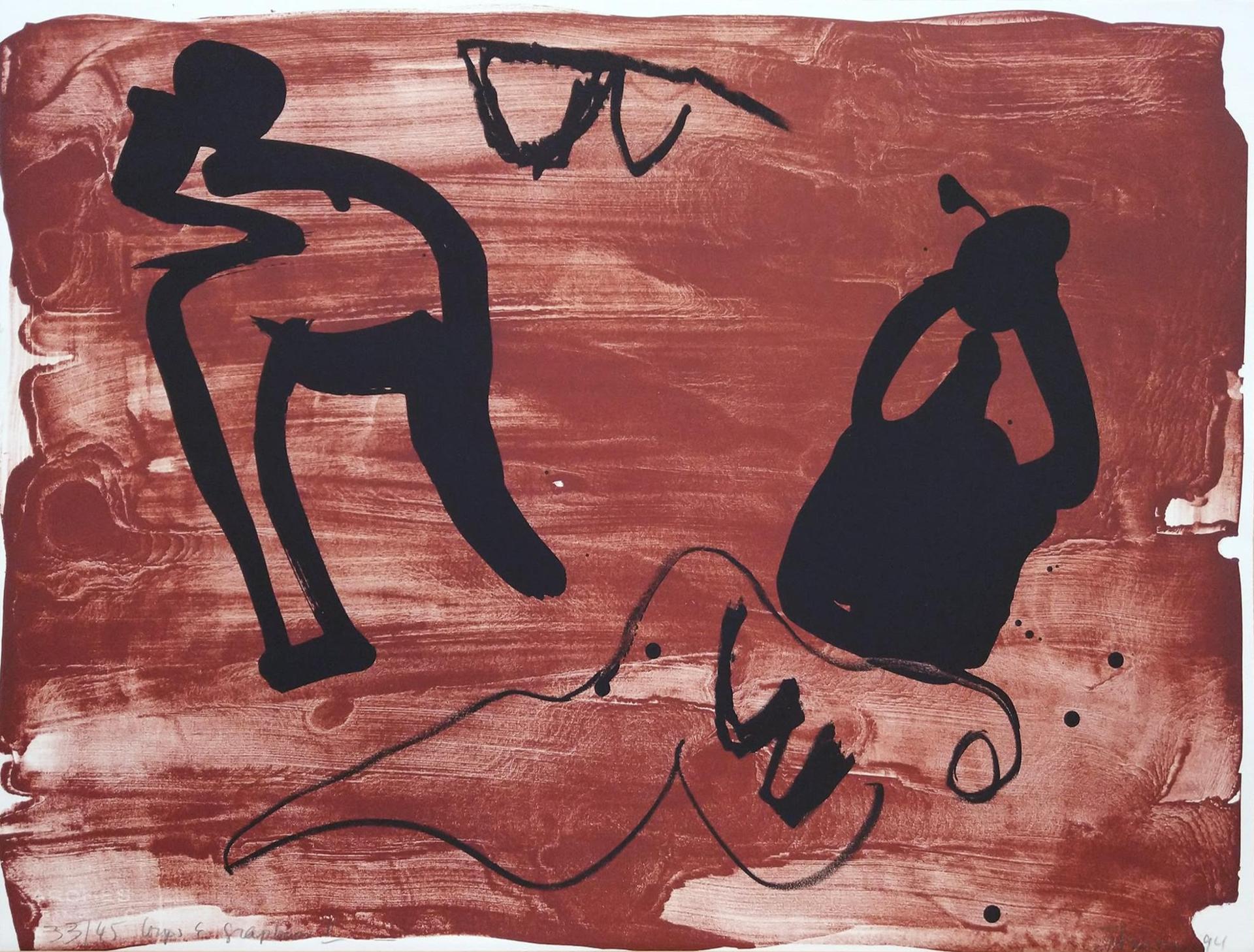 Francine Simonin (1936-2020) - Corps et graphies, 1994