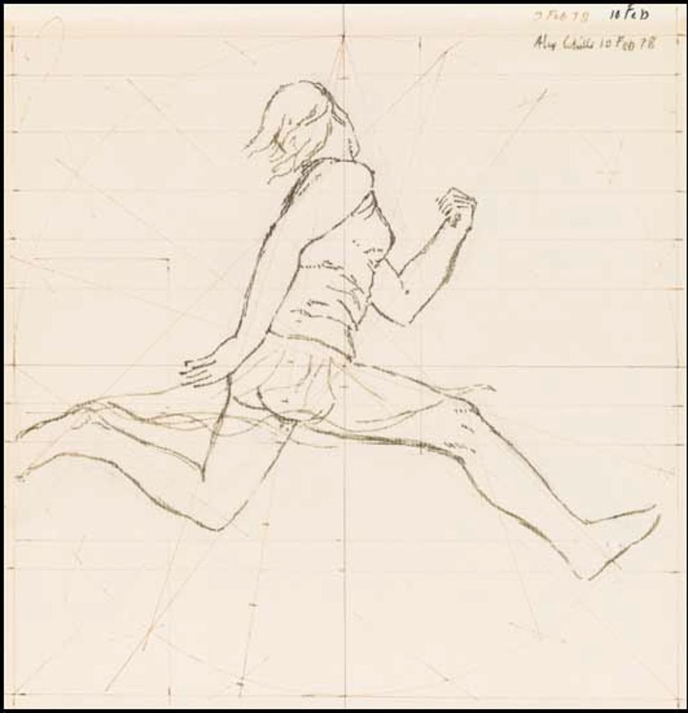 Alexander (Alex) Colville (1920-2013) - Study for Berlin Bus