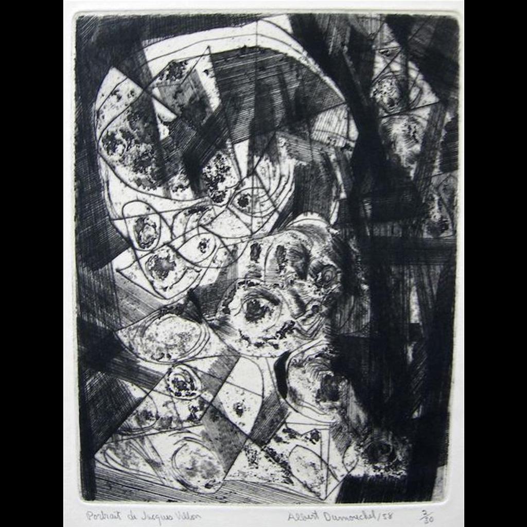 Albert Dumouchel (1916-1971) - Portrait Of Jacques Villon